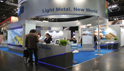 SNTO Attended Aluminium Germany 2012