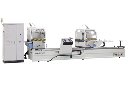 铝型材双角数控超效切割锯 LJZ2-CNC-E500